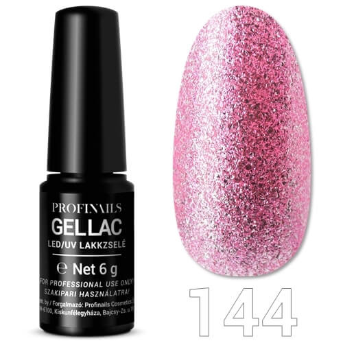 Profinails Gel Lac LED/UV lakkzselé 6 g No. 144