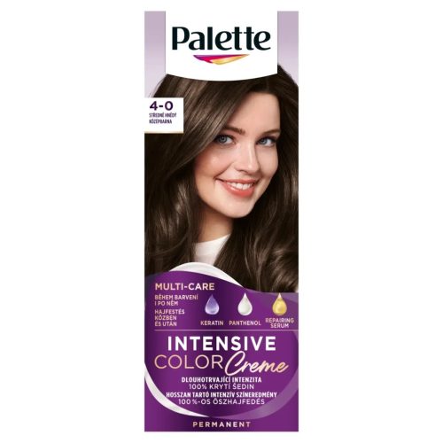 Palette Intensive Color Creme hajfesték 4-0 (N3) középbarna