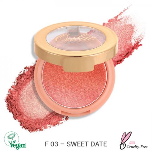 Oulac Blush Mono Frost pirosító 4.8g No. F-03 Sweet Date