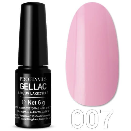 Profinails Gel Lac LED/UV lakkzselé 6 g No. 007