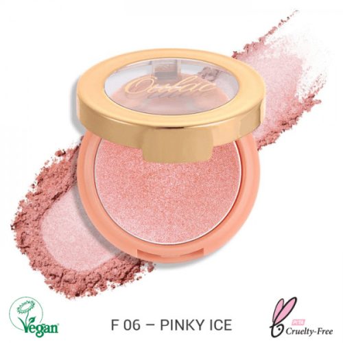 Oulac Blush Mono Frost pirosító 4.8g No. F-06 Pinky Ice