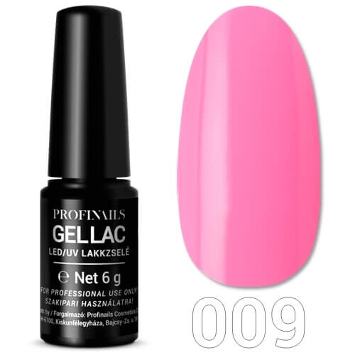 Profinails Gel Lac LED/UV lakkzselé 6 g No. 009