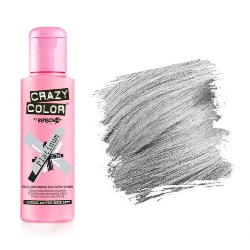 Crazy Color hajszínező krém 28 Platinum 100ml