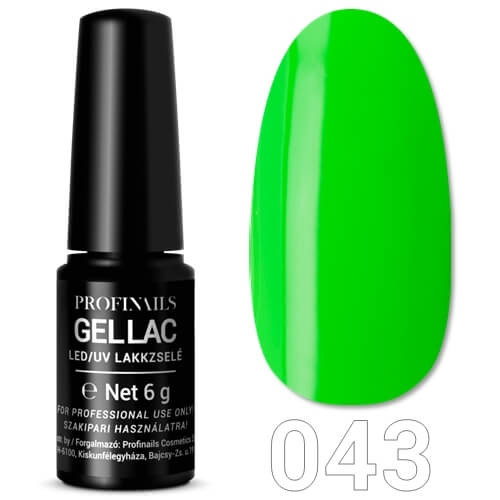 Profinails Gel Lac LED/UV lakkzselé 6 g No. 043