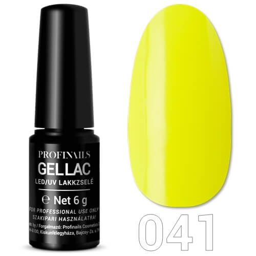 Profinails Gel Lac LED/UV lakkzselé 6 g No. 041