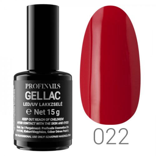 Profinails Gel Lac LED/UV lakkzselé 15 g No. 022 