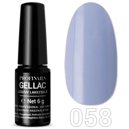 Profinails Gel Lac LED/UV lakkzselé 6 g No. 058