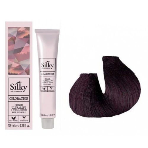 Silky hajfesték 44.20 középbarna violett 100ml