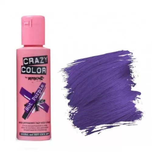 Crazy Color hajszínező krém 62 Hot Purple 100ml