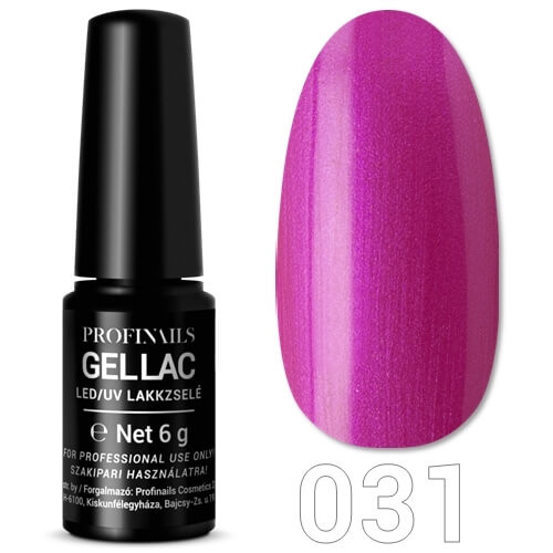 Profinails Gel Lac LED/UV lakkzselé 6 g No. 031