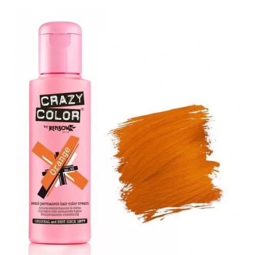 Crazy Color hajszínező krém 60 Orange 100ml