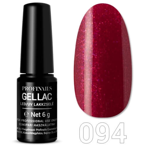 Profinails Gel Lac LED/UV lakkzselé 6 g No. 094 