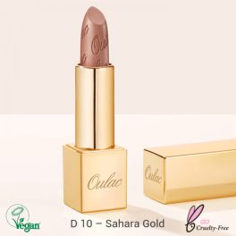   Oulac Metallic Shine Lipstick ajakrúzs 4.3g No. D-10 Sahara Gold