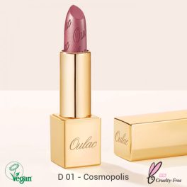   Oulac Metallic Shine Lipstick ajakrúzs 4.3g No. D-01 Cosmopolis
