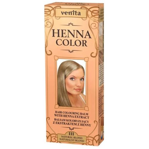 Venita Henna Color hajszinező 111 Természetes szőke 75ml