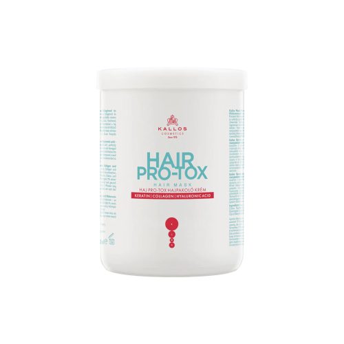 Kallos Hair Pro-tox hajpakoló krém 1000ml