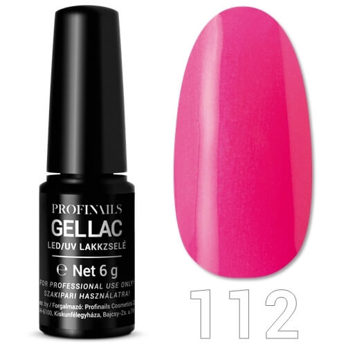 Profinails Gel Lac LED/UV lakkzselé 6 g No. 112