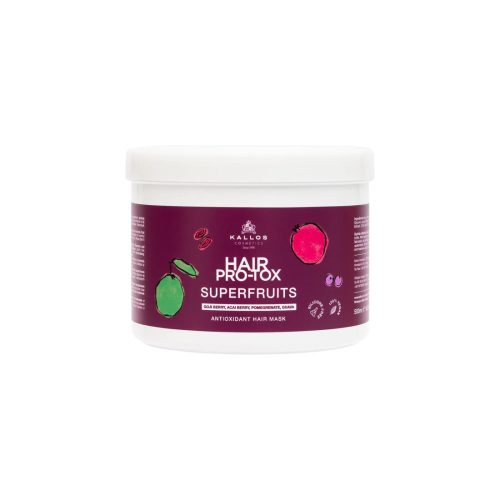 Kallos Hair Pro-Tox Superfruits hajpakolás 500ml