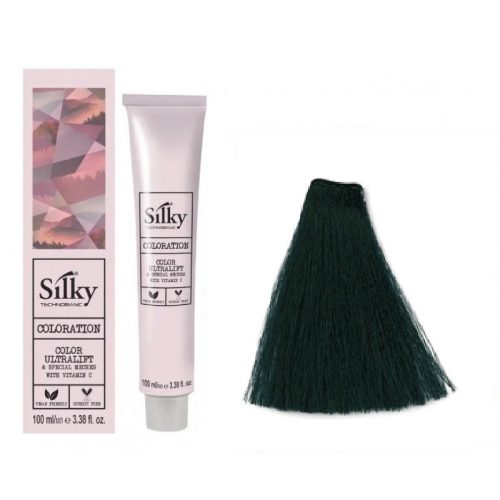 Silky hajfesték 1.99 zöldes fekete 100ml