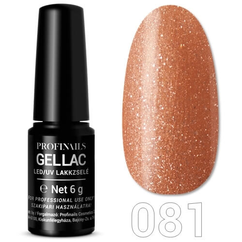 Profinails Gel Lac LED/UV lakkzselé 6 g No. 081