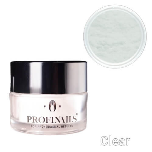 Profinails Acrylic powder - clear 10 g 