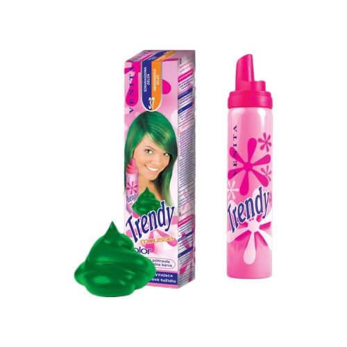 Trendy color hajszínezőhab 37 Smaragdzöld 75ml