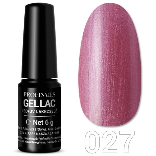 Profinails Gel Lac LED/UV lakkzselé 6 g No. 027