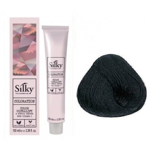 Silky hajfesték 1 fekete 100ml