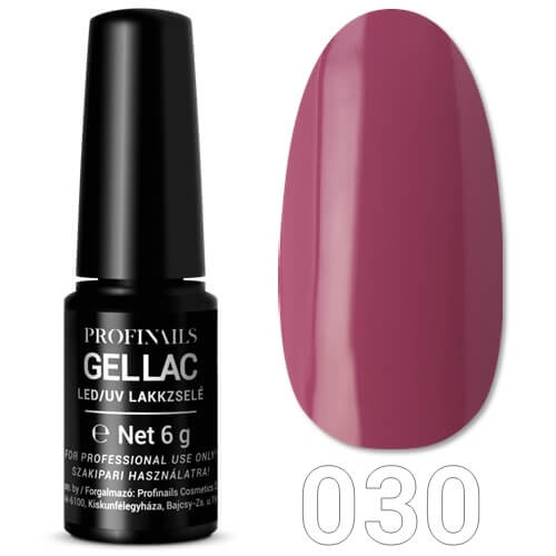 Profinails Gel Lac LED/UV lakkzselé 6 g No. 030