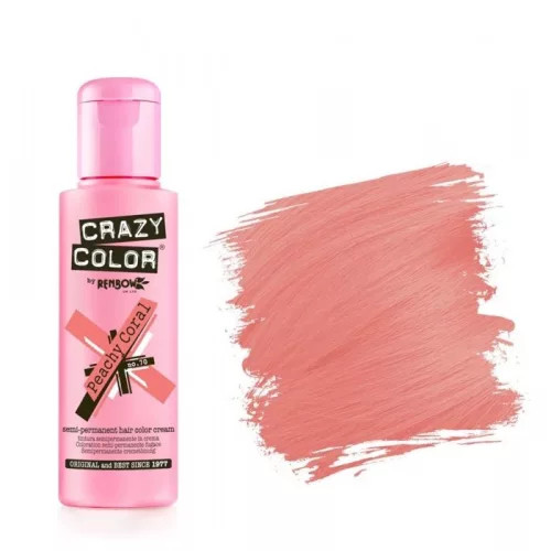 Crazy Color hajszínező krém 70 Peachy Coral 100ml