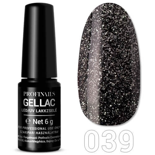 Profinails Gel Lac LED/UV lakkzselé 6 g No. 039