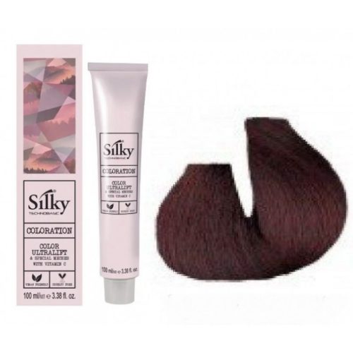 Silky hajfesték 5.5 mahagóni világosbarna 100ml