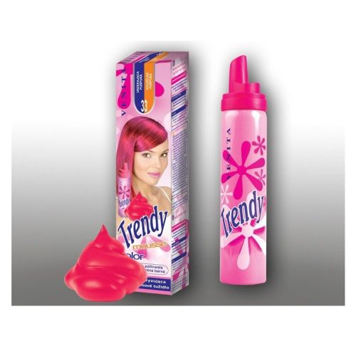 Trendy color hajszínezőhab 33 Varázslatos bíbor 75ml