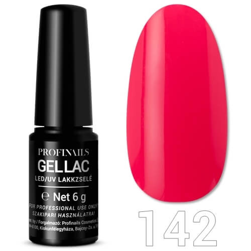 Profinails Gel Lac LED/UV lakkzselé 6 g No. 142