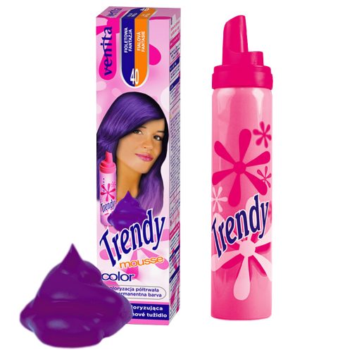 Trendy color hajszínezőhab 40 Lila fantázia 75ml