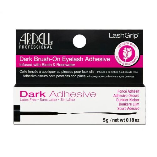 Ardell LashGrip Biotin & Rosewater műszempillaragasztó - fekete 5gr