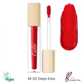   Oulac Kissproof Liquid Matte folyékony tartós ajakrúzs 4.5ml No. M-02 Deep Kiss