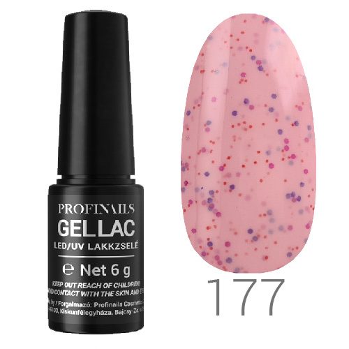 Profinails Gel Lac LED/UV lakkzselé 6 g No. 177