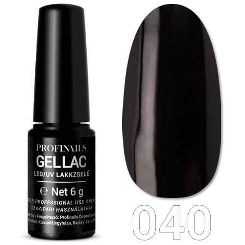 Profinails Gel Lac LED/UV lakkzselé 6 g No. 040