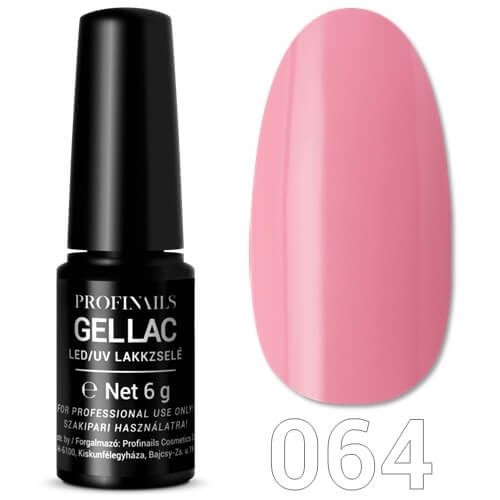 Profinails Gel Lac LED/UV lakkzselé 6 g No. 064