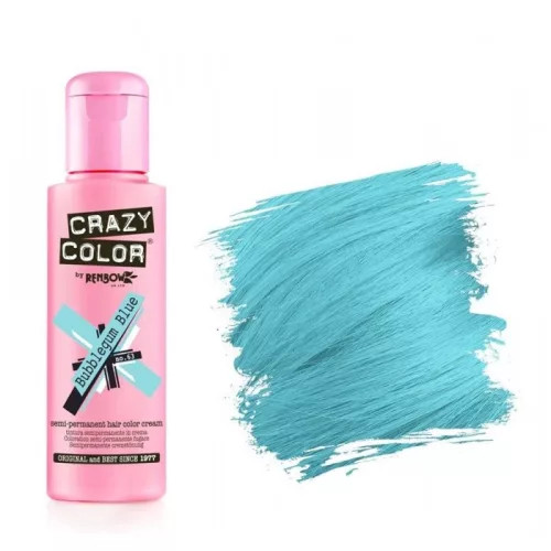 Crazy Color hajszínező krém 63 Bubblegum Blue 100ml